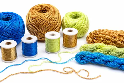 Braided Silk-Blend Cord